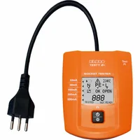 Elbro Steckdosenprüfgerät für Typ 12, 13 und 23, TESTY 2+ - Funktionen: LED-Warnlampe - Anwendungsbereich: Elektrotechnik