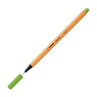 STABILO Fineliner point 88 Apfelgrün - Strichstärke: 0.4 mm - Set: Nein - Verpackungseinheit: 1 Stück - Eigenschaft-Stift: Keine - Anwender: Schule - Büro - Erwachsene - Kinder - Fasermaler & Fineliner Art: Fineliner