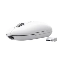 Trust Maus Seron Slim Multi - Maus-Typ: Business - Bedienungsseite: Universal - Maus Features: Easy Switch - Hyperschnelles Scrollen - Scrollrad - Silent-Tasten - Tilt-Wheel - Umschaltbare DPI-Auflösung - Detailfarbe: Weiss - Schnittstelle: Bluetooth - USB-A - USB-C - Verbindungsart: Kabellos