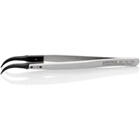 Knipex Pinzette mit Wechselspitzen, ESD, gewinkelt 45° 130 mm - Set: Nein