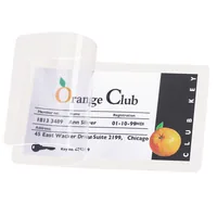 3L Laminiertasche 54x86mm 11011 glanz 10 Stk