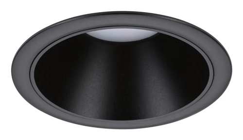 Paulmann Einbauleuchte LED Cole Coin 3er-Set Schwarz - Leuchten Kategorie: Einbauleuchte - Betriebsart: Netzbetrieb - Lampensockel: LED fest verbaut - Farbtemperatur Kelvin: 2700 K - Gesamtleistung: 18 W - Farbwiedergabeindex CRI: 80