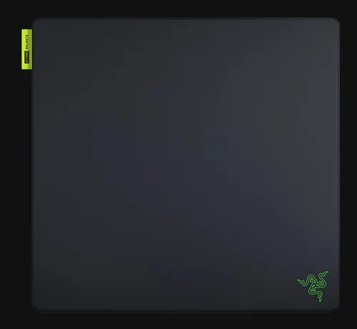 Razer Gaming-Mausmatte Gigantus V2 Pro L – Balance Schwarz - Tiefe: 500 mm - Breite: 480 mm - Detailfarbe: Schwarz - Form: Eckig - Höhe: 4 mm - Handgelenkauflage: Nein