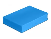 Delock Schutzgehäuse für 3.5? HDD blau - Zubehörtyp: Aufbewahrung