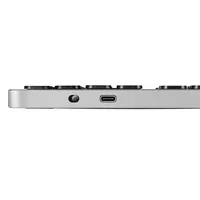 Logilink Wireless Multi-Device-Tastatur BT 5.0, grau
