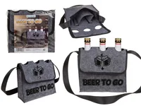 Goldbuch B71/3263 bottle carrier Black, Grey Felt 3 bottle(s)