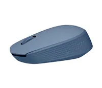 LOGITECH M171 Mouse right and left-handed optical 3 buttons wireless 2.4 GHz USB wireless receiver blue/grey