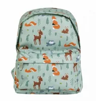 A Little Lovely Company BPFFSA62 backpack Rucksack Green Polyester