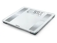 Soehnle Shape Sense Connect 100 Rectangle Silver Electronic personal scale