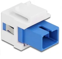 DeLOCK Keystone Module SC Simplex female to SC Simplex female blue / white