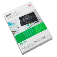 GBC Laminierfolie Premium A4 125 µm, matt, 100 Stück - Mediengewicht: 125 µm - Folien Anwendungsbereich: Heisslamination - Folien Effekt: Matt - Verpackungseinheit: 100 Stück - Papierformat: A4 - Zubehörtyp: Laminierfolie