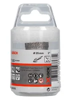 Bosch Professional Diamanttrockenbohrer X-LOCK 25 x 35 mm - Set: Nein - Bohrerschaft: X-LOCK Wechselsystem - Bohrertyp: Diamanttrockenbohrer - Bohrlochdurchmesser: 25 mm