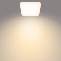 Philips Deckenleuchte Mauve 24W quadratisch 2700K Weiss - Leuchten Kategorie: Deckenleuchte - Betriebsart: Netzbetrieb - Lampensockel: LED fest verbaut - Farbtemperatur Kelvin: 2700 K - Dimmbar: nicht dimmbar - Farbwiedergabeindex CRI: 80