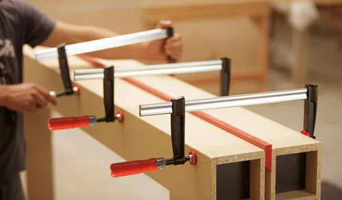 BESSEY TPN16BE clamp F-clamp 16 cm Aluminium, Black, Red