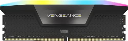 DIMM 16 GB DDR5-5200 (2x 8 GB) Dual-Kit (schwarz, CMH16GX5M2B5200C40, Vengeance RGB, INTEL XMP)