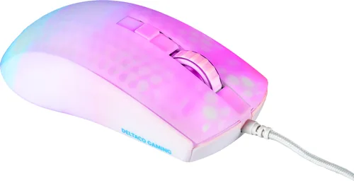 Deltaco Gaming GAM-144-W souris Droitier USB Type-A Optique 6200 DPI