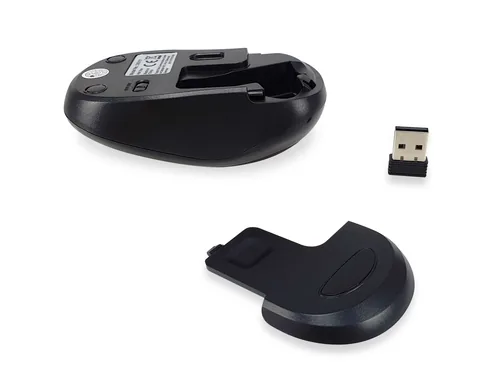 Equip Komfortmaus Wireless USB-A LR rot