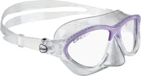 CRESSI Tauchmaske Moon Kinder Klar/Lila - Detailfarbe: Transparent - Lila - Zielgruppe: Kinder - Schuhgrösse (EU): Keine - Material: Silikon - Produkttyp: Tauchmasken