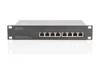 DIGITUS Switch 8-Port Gigabit Managed schwarz