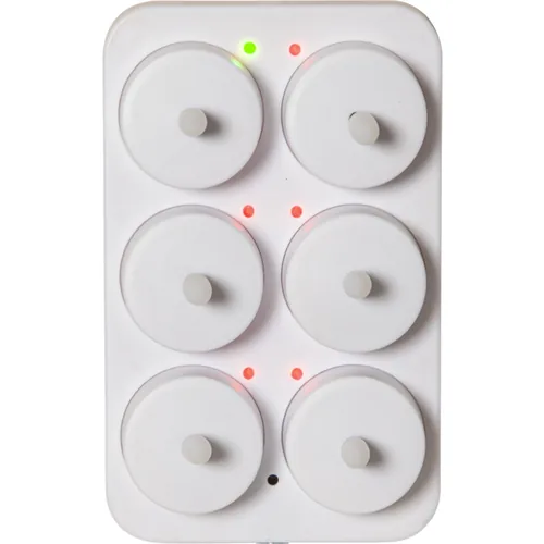 Star Trading LED Teelichter Set Flamme Charge 6er, Weiss - Betriebsart: Akkubetrieb - Fernbedienung: Nein - Aussenanwendung: Nein - Timerfunktion: Keine Angaben - Set: Ja - Durchmesser: 5 cm