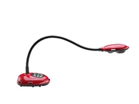 Lumens Dokumentenkamera DC172 Ladibug - Durchleuchteinheit: Nein - Card Reader: Kein - Kameraarm: Flexibel - Lupenbeleuchtung: Ja - Aufnahmebereich: 420 x 315 mm - Bildsensor Auflösung: 13 Megapixel