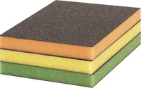 Bosch Professional Unischleifblock Expert S473, 3-teilig, 98 x 120 x 13 mm - Zubehörtyp: Schleifpapier - Für Material: Holz - Farboberfläche
