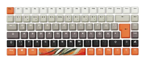 SKILLER SGK50 S3 Design Bundle D6 (orange/grau)