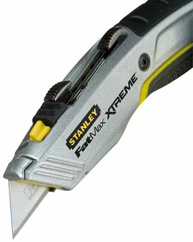 Stanley Fatmax Messer Fatmax Pro 2-in-1 19 mm - Set: Nein - Typ: Messer - Funktionen: Einziehbare Klinge - Klingenarretierung - Klingenmagazin