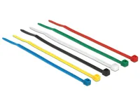 Delock Kabelbinder farbig L 100 x B 2,5 mm 100 Stück