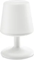 Koziol Tischleuchte Light to go Weiss - Dimmbar: nicht dimmbar - Lichtfarbe: Kaltweiss/Tageslichtweiss (KW) - Zusätzliche Ausstattung: Keine - Leuchtenfarbe: Weiss - Gesamtleistung: 0 W - Lampensockel: Diverse
