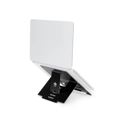 RISER FLEXIBLE LAPTOP STAND ADJUSTABLE BLACK