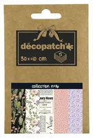 Décopatch DP016O art paper 5 sheets