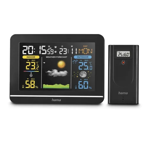 Hama Usedom Wetterstation, schwarz