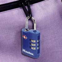 MASTER LOCK 2-er Pack TSA Zahlenschloss, Zufällige Farbe