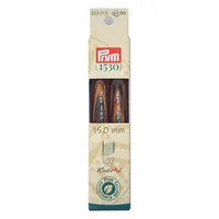 Prym 1530 Stricknadelspitzen Natural, lang 15.00 mm, 12.8 cm - Material: Holz - Produkttyp: Stricknadelspitzen