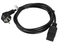 LANBERG Netzkabel-Verlängerung CEE 77->IEC 320 C19 1,8m VDE