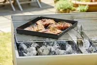 Durandal Grillschale Kunststoff - Breite: 28 cm - Länge: 35 cm