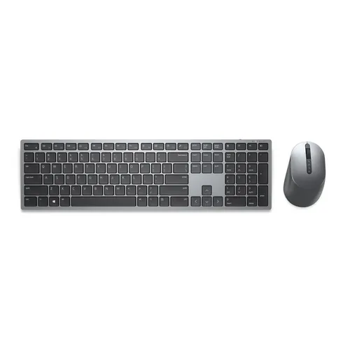 Dell Tastatur-Maus-Set KM7321W Multi-Device Wireless US-Layout - Maus Features: Umschaltbare DPI-Auflösung - Easy Switch - Scrollrad - Tastatur Typ: Standard - Business - Tastaturlayout: QWERTY (US-INT) - Tastatur Features: Hotkeys - Ziffernblock - Einste
