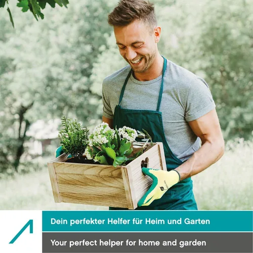 ACE Gartenhandschuh 3 Paar S Grösse: 7 - Grösse: 7 - Detailfarbe: Grün - Zielgruppe: Unisex - Anwender: Gärtner - Hobbyanwender - Grössensystem: EU - Grössentyp: Normalgrösse