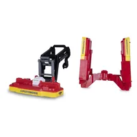 Jamara Mähwerke rot m. Frontlader f. RC-Traktor 1:24S