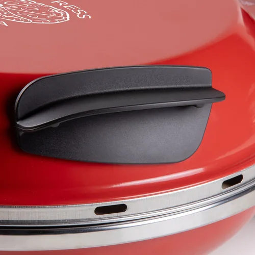 Domo Pizzaofen DO9284PZ - Anzahl Personen: 1 - Detailfarbe: Rot - Leistung: 1200 W - Produkttyp: Pizzamaker