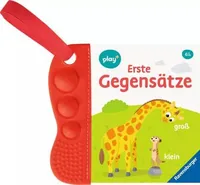 play+ Bilderbuch flip&pop: Erste Gegensätze - Thema: Bilderbuch - Sprache: Deutsch - Altersempfehlung ab: 6 Monaten - Einband: Pappe - Anzahl Seiten: 12 - Altersgruppe: Kleinkinder