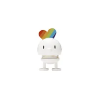 Hoptimist Aufsteller Regenbogen S 8.7 cm, Weiss - Produkttyp: Aufsteller - Motiv: Regenbogen - Detailfarbe: Weiss - Detailmaterial: Acrylnitril-Butadien-Styrol (ABS) - Stahl - Grundmaterial: Kunststoff - Metall