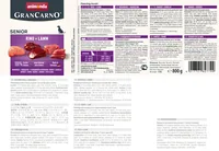 ANIMONDA GranCarno Senior Beef and lamb - wet dog food - 800g
