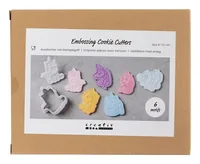 Creativ Company Stempel lebensmittelecht 6 Stück - Materialtyp: Metall - Stehkeks: Nein - Motiv: Verschiedenes