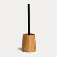 Möve Toilettenbürste Oak Braun - Art: Toilettenbürsten-Set - Detailfarbe: Braun - Detailmaterial: Eiche - Grundmaterial: Holz