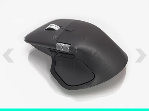 Logitech Maus MX Master 4 for Business - Maus-Typ: Business - Bedienungsseite: Rechtshänder - Maus Features: Logi Bolt-Empfänger - Detailfarbe: Graphit - Schnittstelle: Bluetooth - Verbindungsart: Kabellos