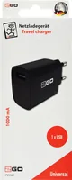 2GO Ladegerät 5W 1x USB-A schwarz