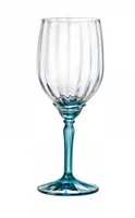 Bormioli Rocco Weissweinglas Florian 380 ml, 6 Stück, Blau - Material: Glas - Glas Typ: Weissweinglas - Höhe: 20.8 cm - Volumen: 380 ml - Detailfarbe: Blau