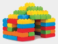 Max Bersinger Baukasten Marioinex Junior Bricks - 60 Teile - Altersempfehlung ab: 12 Monaten - Material: Kunststoff - Anzahl Teile: 60 Teile